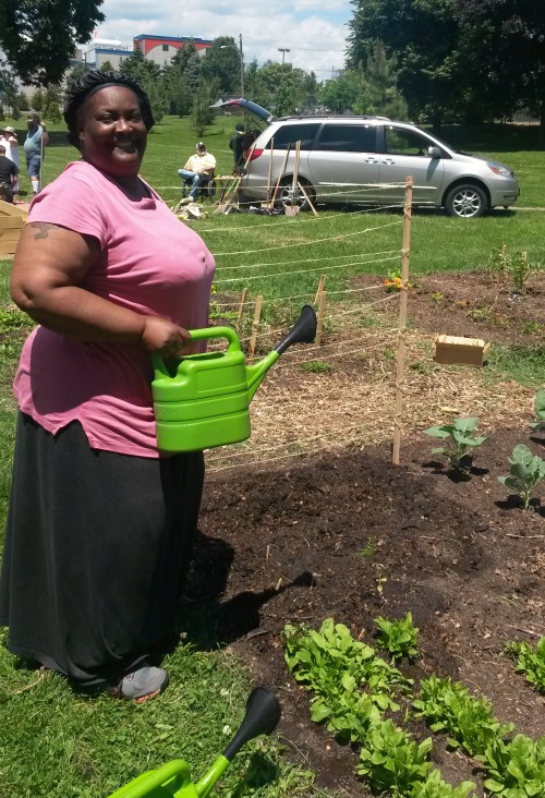 Let’s hear it for Carla who’s growing her first garden ever this year for herself and her daughter in Frederick, Maryland!
Together, they’re growing collard greens, sweet peas, spinach, tomatoes, broccoli, and herbs. Their garden is located at Lucas...