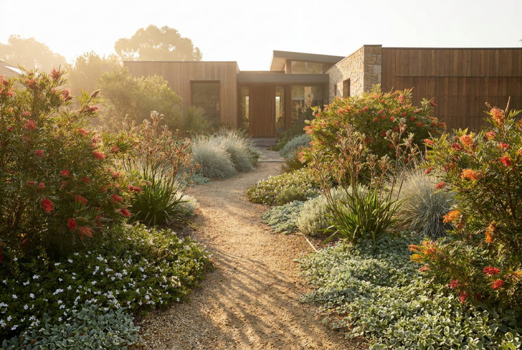 Native front garden
